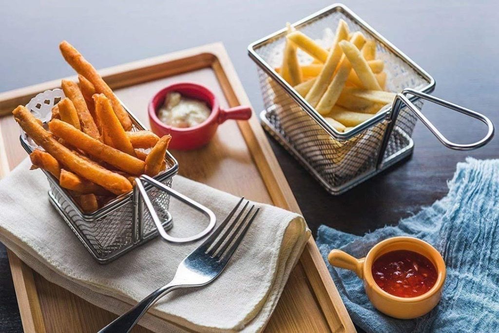 Stainless Steel French Fries Chips Cutter SS Potato Chipper Kitchenware