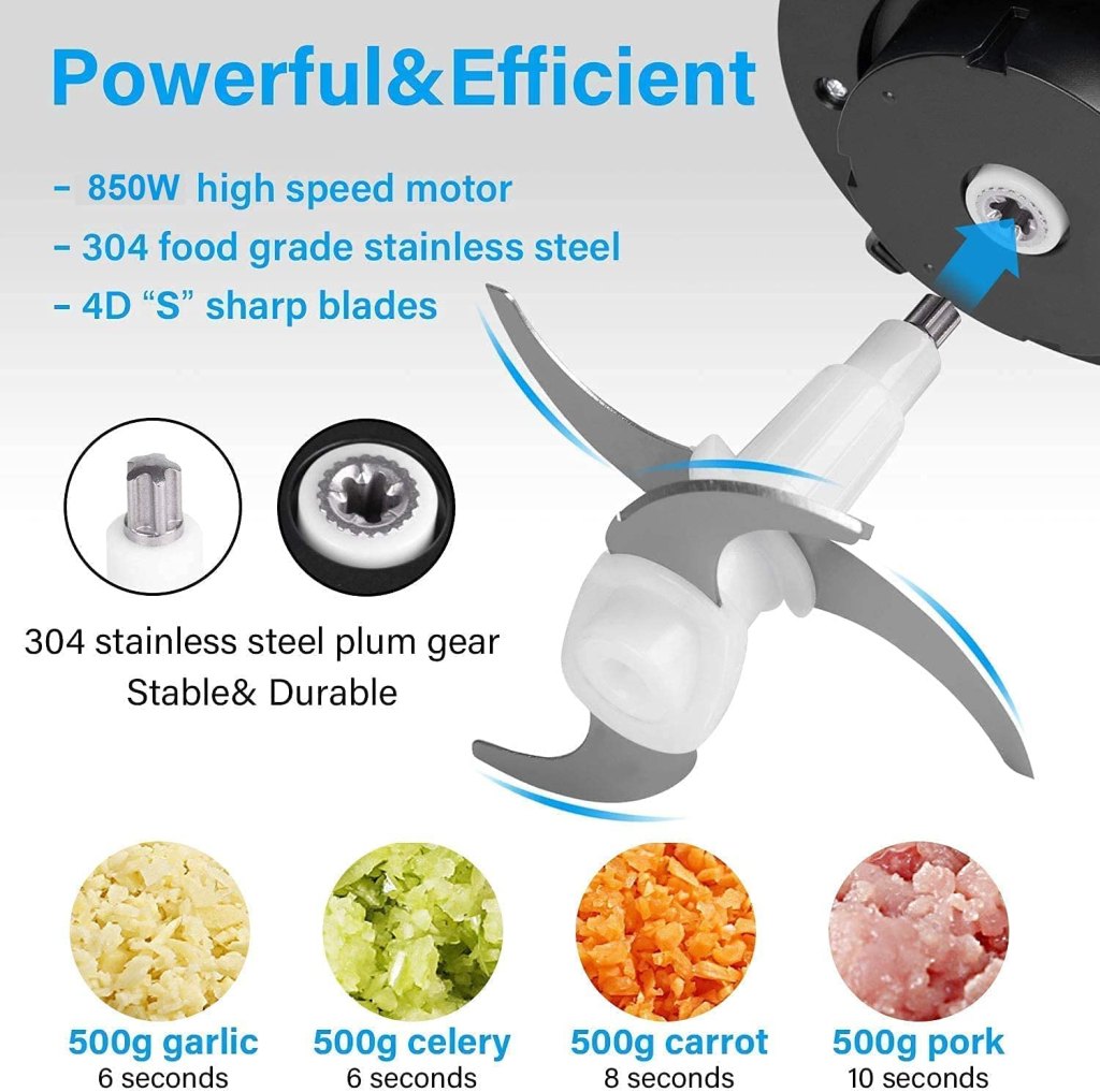 2Ltr Stainless Steel Meat Grinder Kitchenware